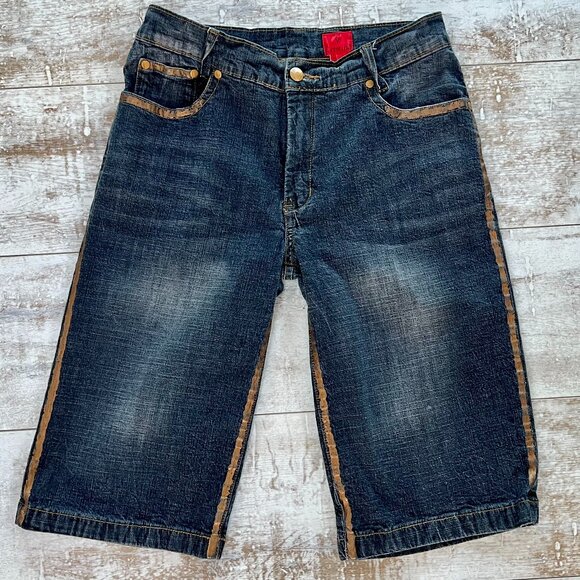 Christine Denim Shorts - Picture 1 of 8